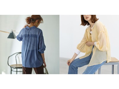 今夏トレンドのシアー素材にアクセントをプラス GeeRA デザインシアーアイテムを新発売