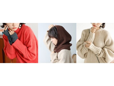 GeeRA 今年の冬大注目の「バラクラバ」や「アームウォーマー」を新発売