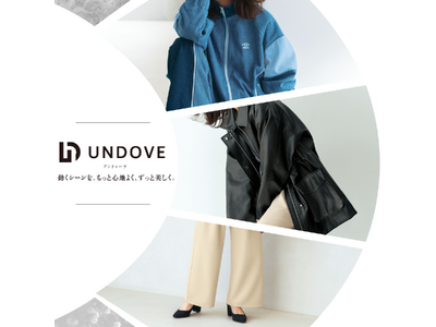 全商品サステナブル素材のブランド「UNDOVE」「UNDOVE golf」が国内最大級のサステナブル・ラ...