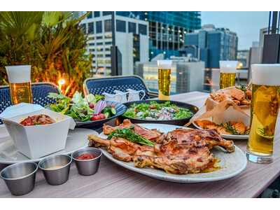 銀座コリドー街のルーフトップで春の乾杯！「天空のルーフトップビアガーデン2026」を開催