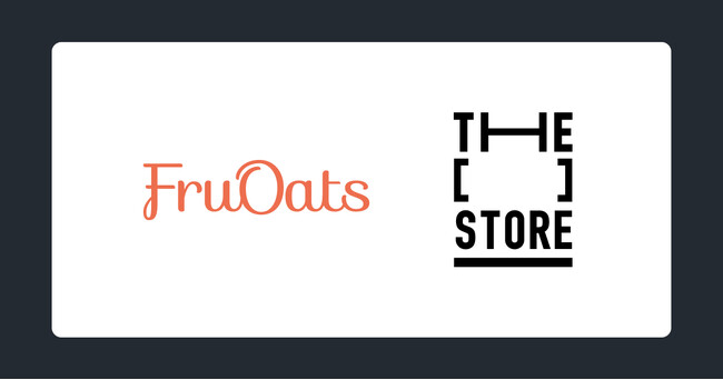 次世代型ショップ「THE [　] STORE」でヴィーガン&グルテンフリークッキー「FruOats」を販売決定