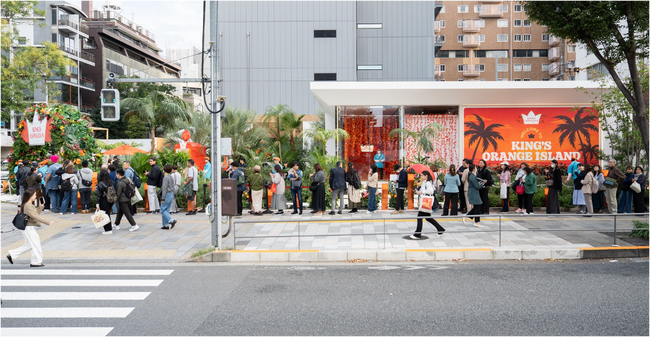 オープンから5日で来場者数9,000人を突破！アメリカNo.1スウィートロール『KING’S HAWAIIAN』が日本初のPOP UPを11月3日（月）まで開催中！