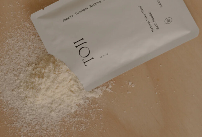 プレスリリース「ウェルネスブランド「TOJI-とうじ-」のブランドを代表する酒粕バスパウダー2種を、BASIC AND ACCENTオンラインストアでも取り扱い開始。」のイメージ画像