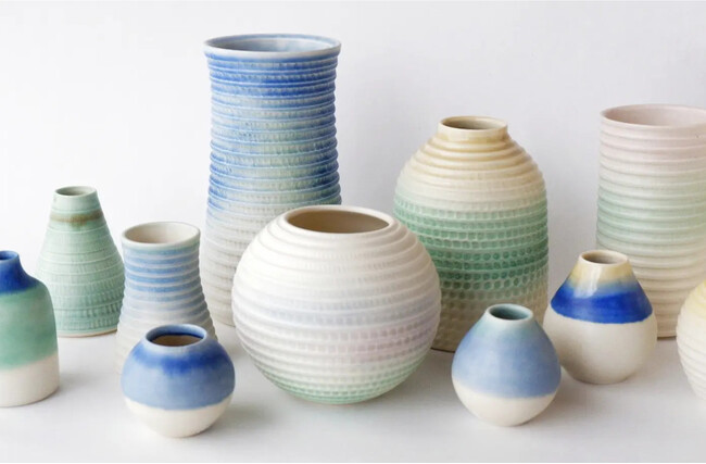 deux C(ドゥ・セー)広島駅ビルminamoa(ミナモア)店にて、陶芸作家の中曽智子さんの作品を販売するPOPUPイベントを開催。