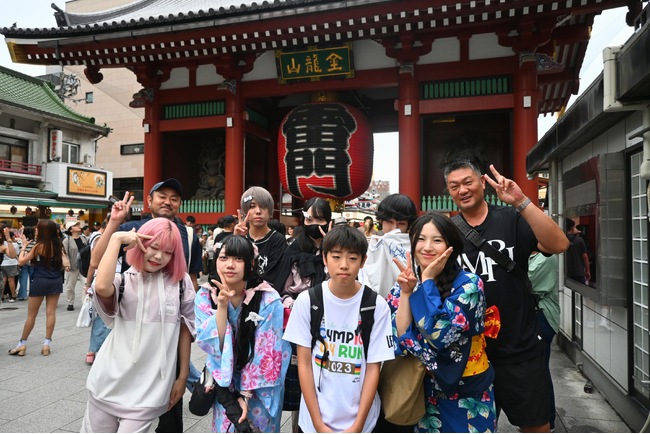 【開催レポート】モナコ出身の大学生と日本の中高生が浅草で異文化交流