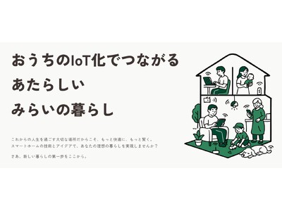 おうちのIoT化でつながる新しい暮らしを発見！「みらいの暮らし」がオープン
