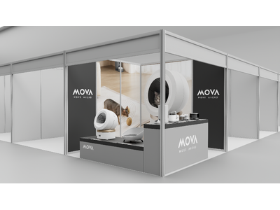 【インターペット東京】AIでペットライフを切り拓くMOVA、「排泄」「グルーミング」「食事」「水分補給」...
