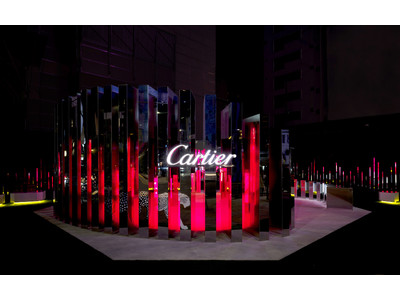 Cartier ”The Reflecting Garden” 、愛を祝福するモニュメントが表参道の交差点に誕生
