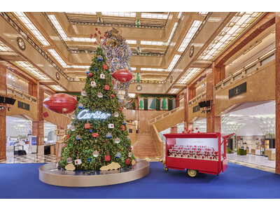 12月14日(木)、カルティエ クリスマスツリーが日本橋三越本店に登場