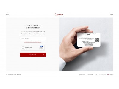 カルティエがお客様専用プラットフォーム「Cartier Care（カルティエ ケア）」をスタート。