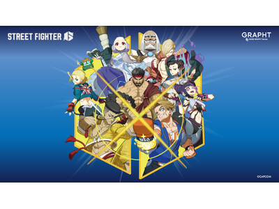 【GRAPHT】はあとさん描き下ろし「ストリートファイター 6」の新作コラボアイテムを発表 5月27日よ...