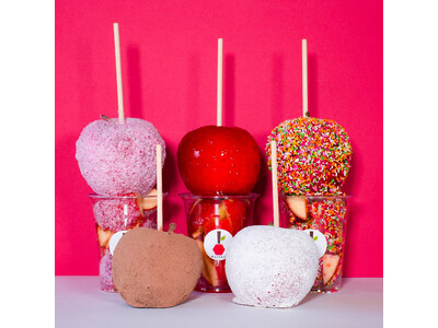 【今年も販売！】昨年大人気だったりんご飴専門店「びっくりんご」がアイスは別腹 イオン徳島店にパワーアップして再登場！