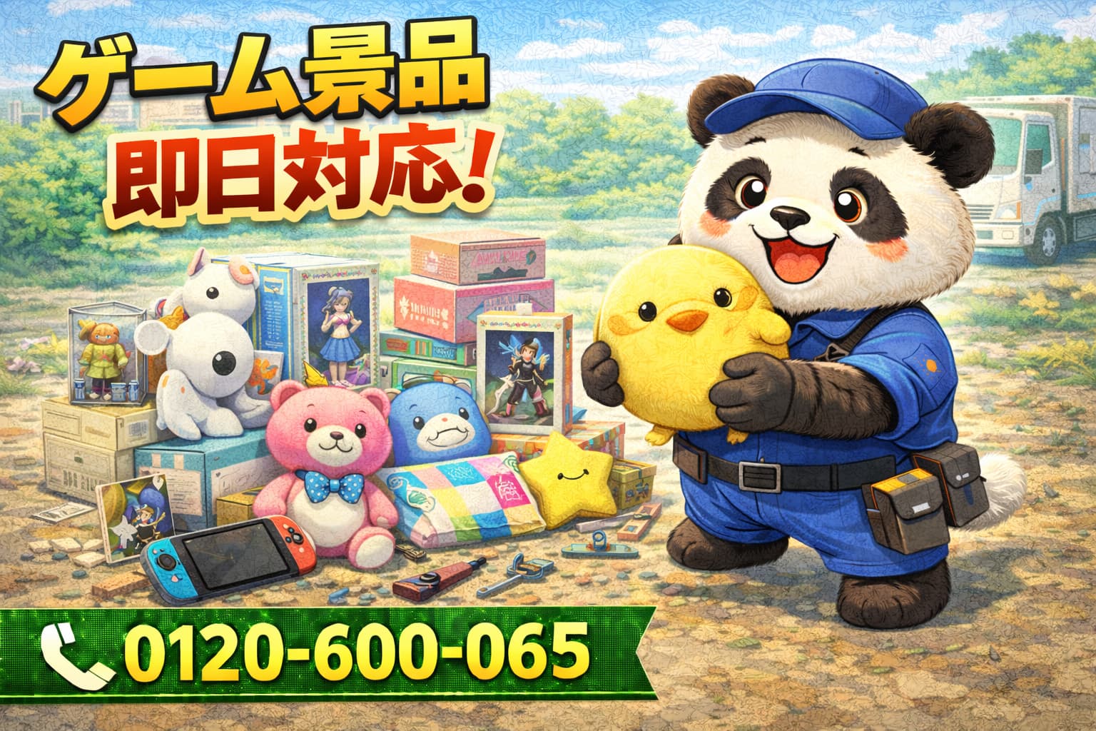 【八千代市】クレーンゲーム景品 回収キャンペーン（3月は1,000円割引）｜不…