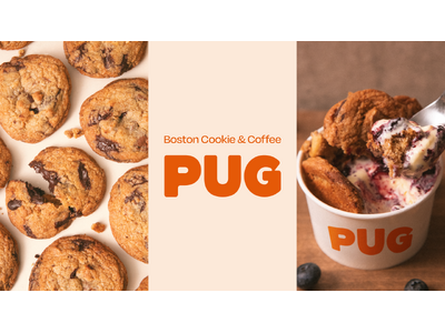 昨年3月の開業以来、全国で計33万枚以上を販売した「ボストンクッキー」が話題の「PUG（パグ）」が、大阪・梅田「HEP FIVE」で期間限定のポップアップストアを開催中