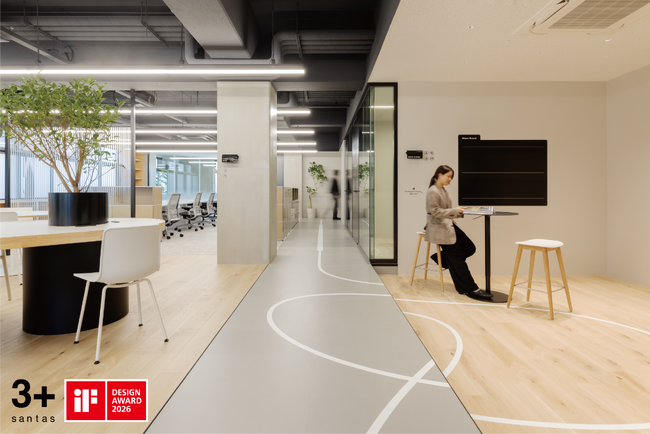 【世界三大デザイン賞】santas株式会社が手がけた「テクノフローワン本社オフィス」が、国際的なデザイン賞「iF Design Award 2026」を受賞