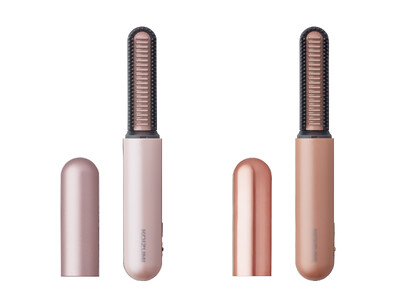 海外使用OK！使用時間アップと温度調節可能のプラスモデル！前髪や顔回りの毛を整える「コードレス前髪アイロンプラス」新発売！