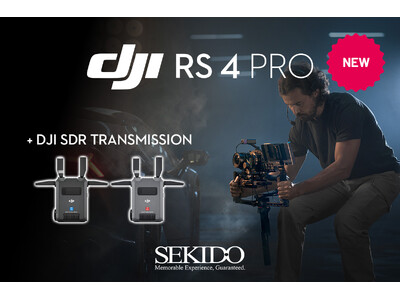安定したカメラワークと映像伝送を1セットに。「DJI RS 4 PRO コンボ