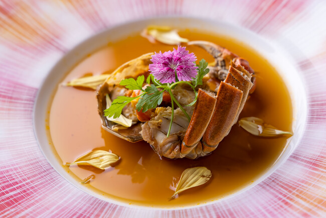 【GINZA沁馥園(しんふうえん)】秋の味覚「上海蟹」を期間限定で提供開始