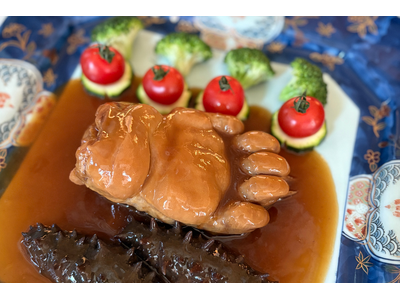 【最高級・熊の手】幻の高級食材「国産・野生 熊の手」を主役に据えた、至高の滋養強壮コースをGINZA沁馥...