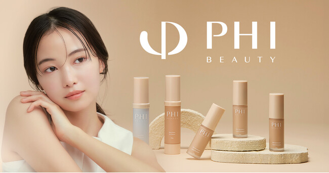 【新ブランド】ノーファンデ派の新スタンダードへ。ベースメイクブランド「PHI BEAUTY（ファイ ビューティ）」誕生