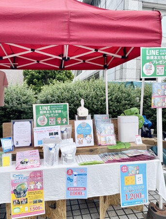 ペット用ゴミ箱消臭・除菌シート『にゃんと、ニオわん！』が「Do One Good」に出店