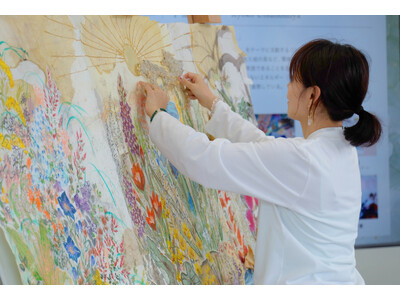 【大阪・関西万博2025】GXアーティスト・宇都宮涼子、“祈りと循環”を描くライブペイントを実施