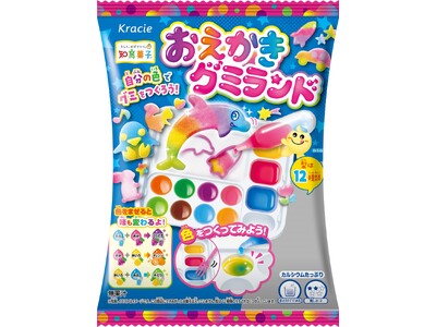 手軽にアート体験を楽しめる！「おえかきグミランド」と「ねりキャンワールド」を7月1日からリニューアル発売