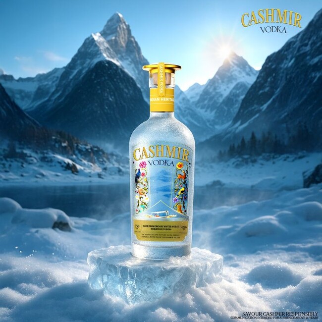 インド初のラグジュアリークラフトウオッカが日本上陸!