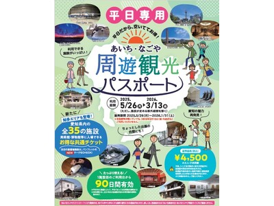 平日限定 あいち・なごや周遊観光パスポート