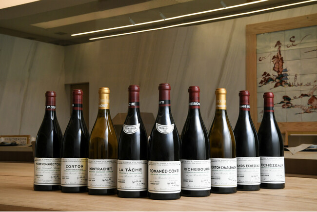 銀座天一《世界最高峰》ドメーヌ・ド・ラ・ロマネ・コンティ （Domaine de la Romanee-Conti） 取り扱いのお知らせ