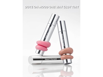 ひと塗りで透け感とツヤを叶える「ドットオンムード ワンウェイ グロイ ティント」新3色12時間持続の「ド...