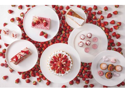 【舞浜ビューホテル by HULIC】いちごが主役の春到来。スイーツビュッフェ「Strawberry Bloom」3日間限定開催。