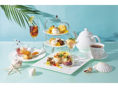 【舞浜ビューホテル by HULIC】話題のドバイチョコもちも登場！イエローをテーマにした夏限定アフタヌーンティー