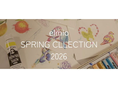 キャンバスは、自分自身の肌。elmioから5人のアーティストによる「ときめくアート」を詰め込んだ春の新作コレクションが登場。