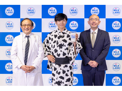 【イベントレポート】「ミルク大臣」の寺田心さん、牛柄の浴衣で登場し、北海道牛乳を“グイっと”豪快飲み！「...