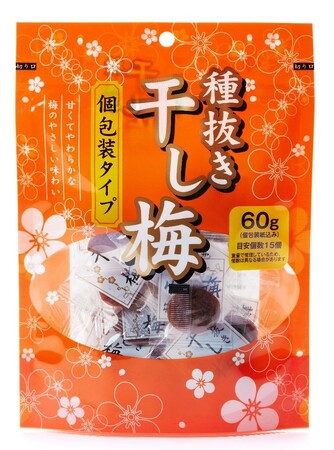 もっちり食感がくせになる！手軽に楽しめるやさしい干し梅、新発売！