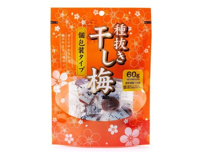 もっちり食感がくせになる！手軽に楽しめるやさしい干し梅、新発売！