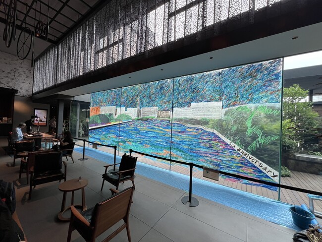 キットパスで叶える“体験型アート”の新展開　～東京ベイ潮見プリンスホテルにて「キットパス　ウィンドウアート」を実施～