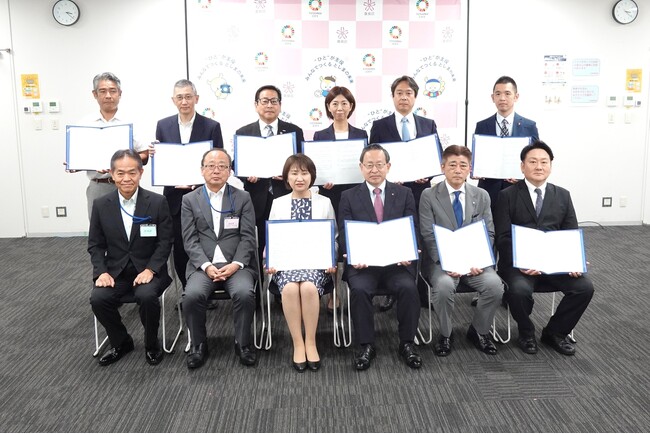 「災害時等における炊き出しの協力に関する協定」を学校給食の委託事業者10社と締結しました！