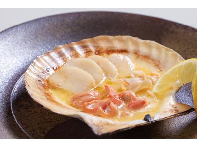 ザ・ウィンザーホテル洞爺ヴィニェットコレクションにて、期間限定。北海道・噴火湾産帆立の旬を味わう「帆立フェア」開催。