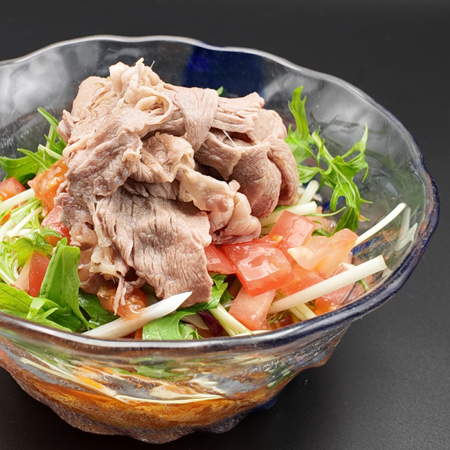 初夏の一皿「トマト牛肉冷麺」6月より登場