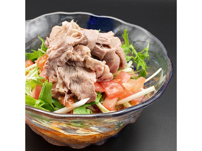 初夏の一皿「トマト牛肉冷麺」6月より登場