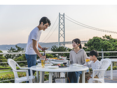 【シーサイドホテル舞子ビラ神戸】明石海峡を望む絶景テラスで「ガーデンバーベキュー＆ブッフェボード」を開催！