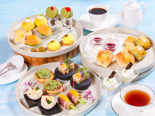 夏色に包まれる、至福のアフタヌーンティー｜北海道の恵みと季節の彩りを味わう「Summer Afternoon Tea」をカフェZにて提供
