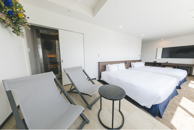 【新登場】スーペリアツイン＆サウナ付き客室で、心ほどけるひとときを。