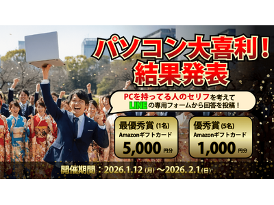世代を超えて1,600作品が集まったユーザー参加型企画『パソコン大喜利！「この人、なんて言っている？」』...