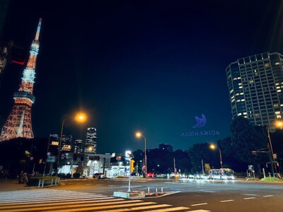 “港区の夜空をドローンが彩る” アゲハライドが東京タワーからも楽しめる音楽×テクノロジーの楽しさを届けた...
