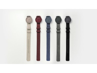 6月10日の「時の記念日」にデザインオフィスnendoの腕時計ブランド10：10 BY NENDOの新作buckle colorsが全国発売。