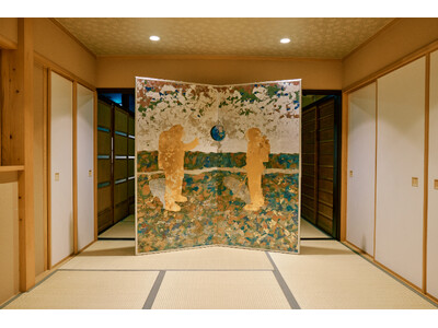 祇園祭 屏風飾を未来へ継ぐ・宇宙兄弟コラボ屏風展示
