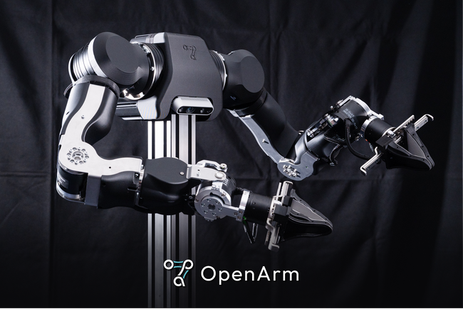 株式会社Enacticが完全オープンソースのロボットアーム『OpenArm』を